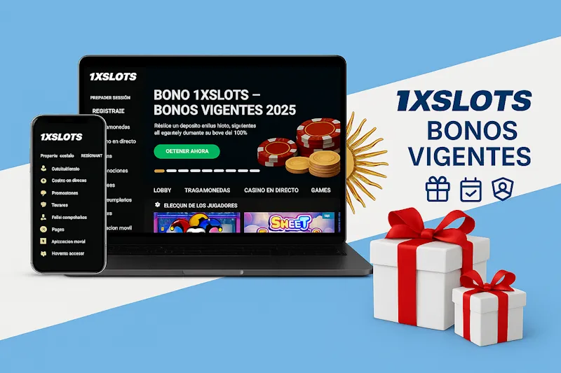 Bono 1xSlots — bonos vigentes 2025