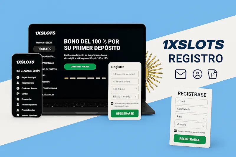 1xSlots Argentina características clave